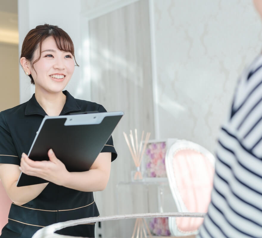 お肌のプロがお悩みにあわせた集中ケアを提案